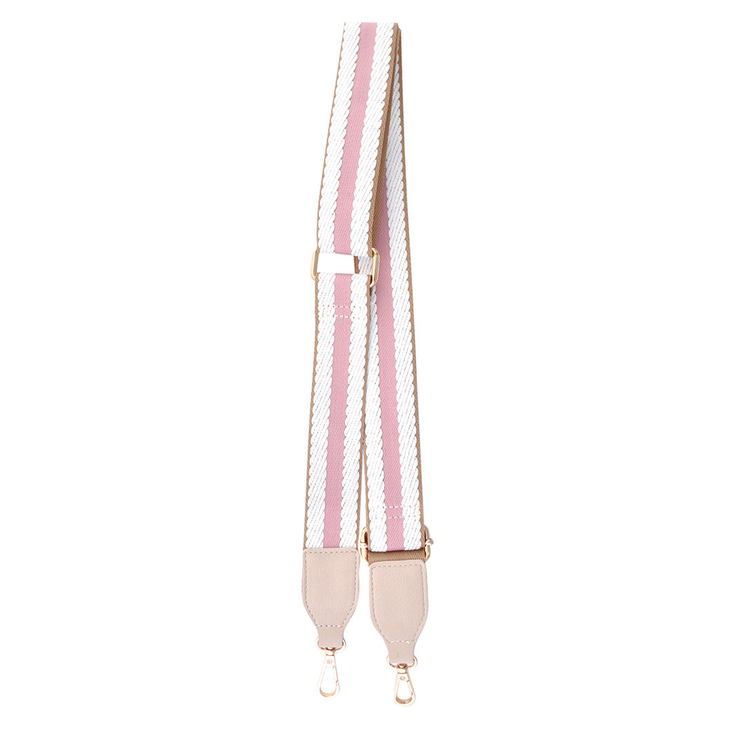 Textured Strap - Pink Stripe
